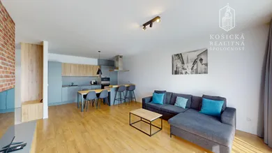 Na prenájom 2-izbový byt, 56 m², Košice-Juh, Nerudova