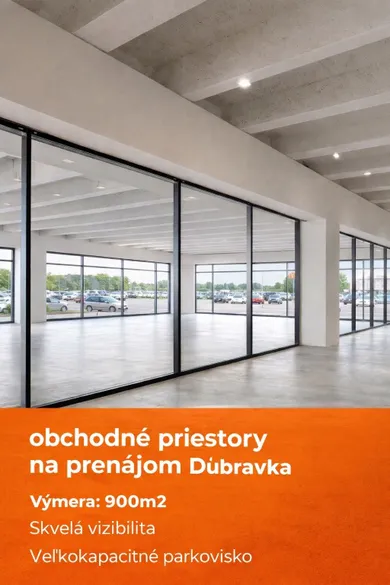 Commercial Properties for rent in Bratislava-Dúbravka · €13