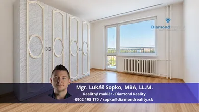 Apartments for sale, 3-room in Košice-Juh · €239,000