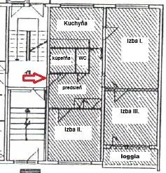 Na predaj 3-izbový byt, 70 m², Bratislava-Vrakuňa, Bebravská