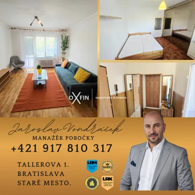 Mieszkania na wynajem, 2-pokojowe, Bratislava-Ružinov · €570