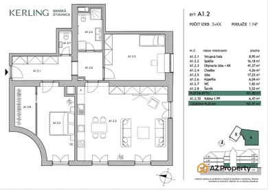 Na predaj byt v Banská Štiavnica · €331 690 · Novostavba