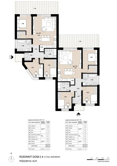 Na predaj 4-izbový dom, 92 m², Biely Kostol