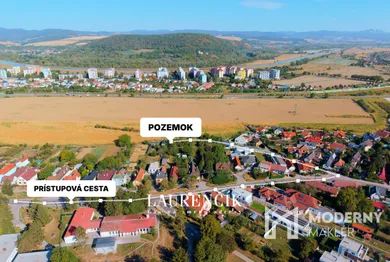 Na predaj pozemok, 412 m², Trenčín