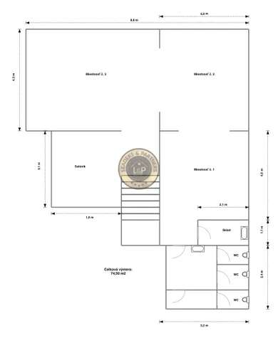 Na predaj komerčné, 80 m², Košice-Staré Mesto