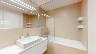Na prenájom 2-izbový byt, 49 m², Bratislava-Nové Mesto, Račianska 64