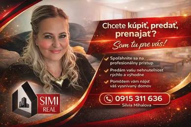 Na predaj 2-izbový byt, 55 m², Michalovce, Prof. Hlaváča