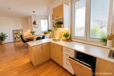 Na prenájom 2-izbový byt, 65 m², Bratislava-Petržalka, Rusovská cesta