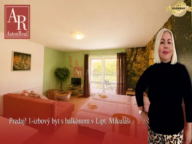 Mieszkania na sprzedaż, 1-pokojowe, Liptovský Mikuláš · €124 000