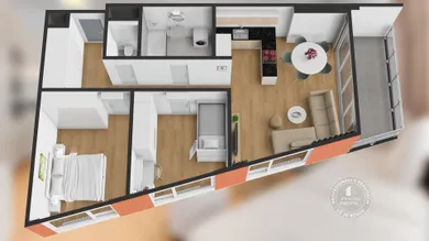 Na prenájom 3-izbový byt, 86 m², Bratislava-Ružinov, Súkennícka