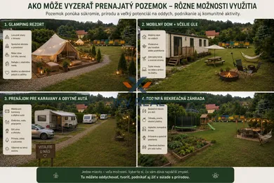 Na prenájom pozemok, Žilina