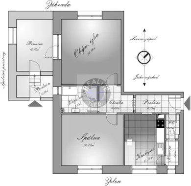 Byty na predaj 2-izbový, Bratislava-Nové Mesto · €225 000
