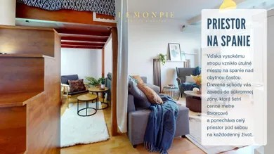 Na predaj 1-izbový byt, 36 m², Bratislava-Petržalka, Černyševského