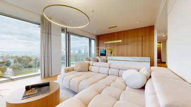 Na prenájom 4-izbový byt, 100 m², Bratislava-Petržalka, Krasovského