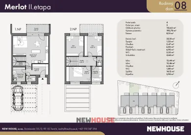 Na predaj dom v Trenčín · €281 700 · Novostavba