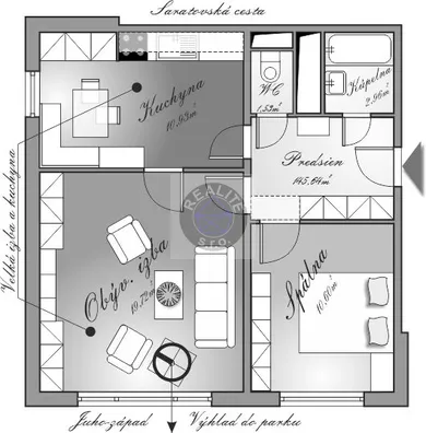 Mieszkania na sprzedaż, 2-pokojowe, Bratislava-Dúbravka · €215 000