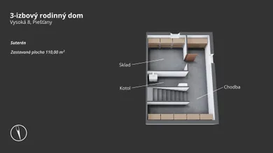 Na predaj 3-izbový dom, 150 m², Piešťany, Vysoká