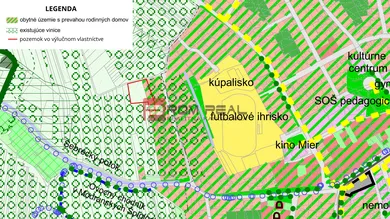 Na predaj pozemok, Modra