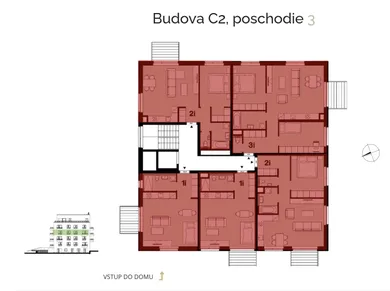 Na predaj 1-izbový byt, 37 m², Bratislava-Nové Mesto, Horská