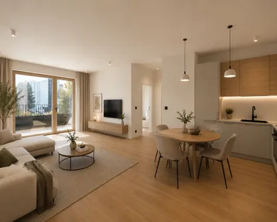 Apartments for sale, 2-room in Žilina · €219,000