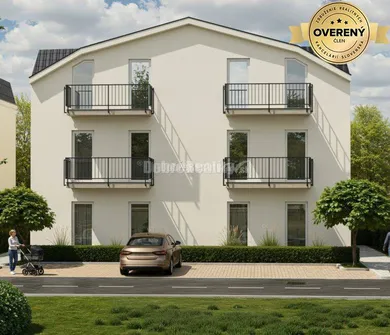 Apartments for sale, 3-room in Mojmírovce · €149,900
