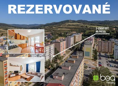Mieszkania na sprzedaż, 3-pokojowe, Levoča · €124 500