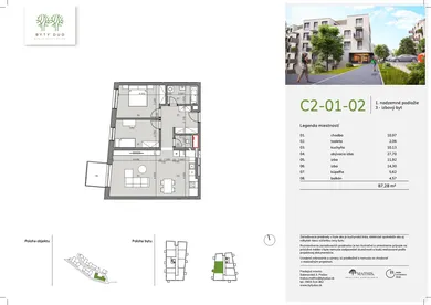 Na predaj 3-izbový byt, 83 m², Prešov, Sibírska
