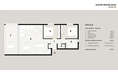 Na predaj 3-izbový byt, 70 m²