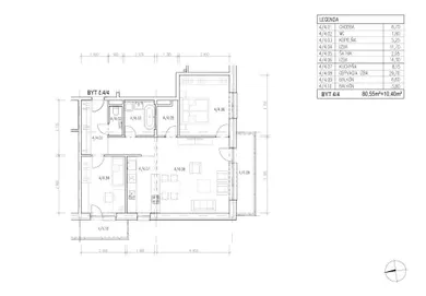 Na predaj 3-izbový byt, 81 m², Stupava, Jána Ondruša