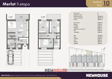 Na predaj 4-izbový dom, 110 m², Trenčín, Kasárenská