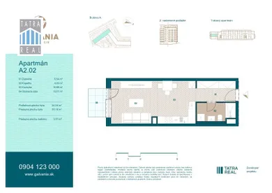 Na predaj byt v Bratislava-Ružinov · €175 000 · Novostavba