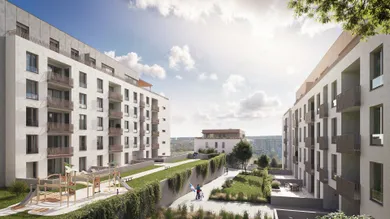 Na predaj 1-izbový byt, 41 m², Bratislava-Rača, Karpatské námestie