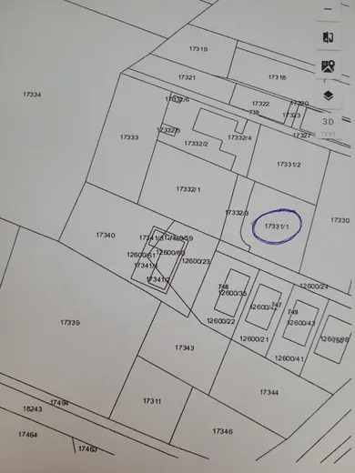 Na predaj pozemok, 542 m², Jablonové