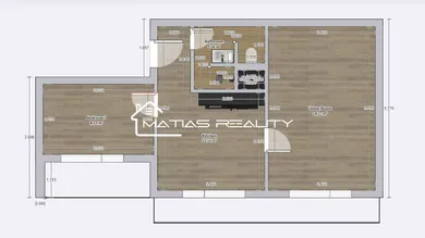 Na predaj 2-izbový byt, 45 m², Zvolen, M. R. Štefánika