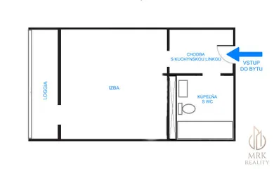Na predaj 1-izbový byt, 31 m², Bratislava-Petržalka, Šustekova