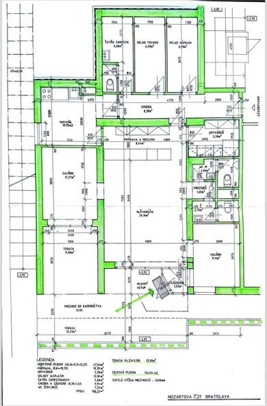 Na predaj komerčné v Bratislava-Staré Mesto · €280 250 · Pôvodný stav