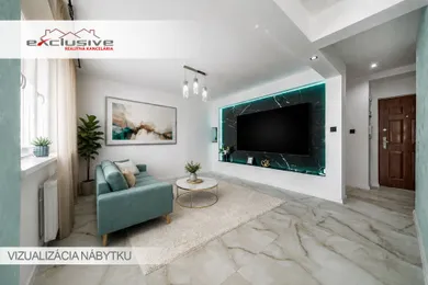 Na predaj 2-izbový byt, 48 m², Prakovce