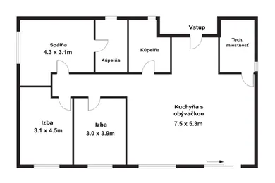 Na predaj dom v Dolné Orešany · €359 000 · Novostavba