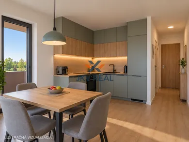 Apartments for sale, 2-room in Miloslavov · €195,990