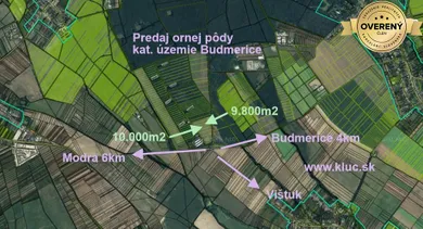 Działki na sprzedaż, Budmerice · €25 000