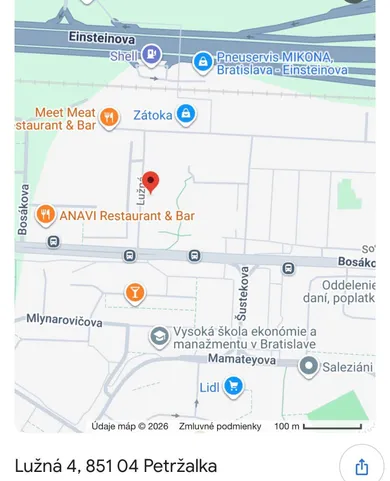 Na prenájom objekt v Bratislava-Petržalka · €130 · Novostavba