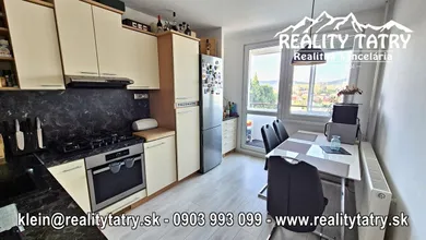 Na predaj 3-izbový byt, 72 m², Poprad, Partizánska