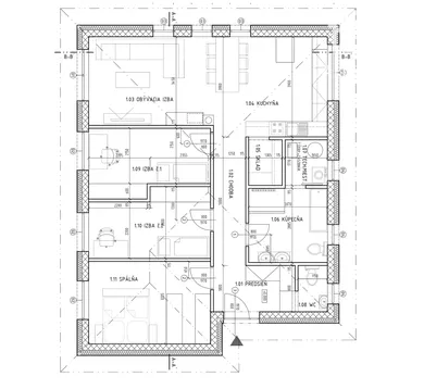 Na predaj dom v Dolný Bar · €184 880 · Novostavba