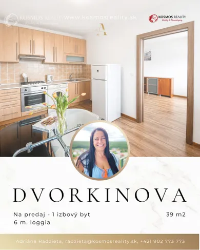 Mieszkania na sprzedaż, 1-pokojowe, Košice-Dargovských hrdinov · €159 000