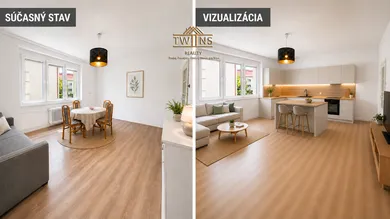 Na predaj byt v Bratislava-Staré Mesto · €339 000 · Čiastočná rekonštrukcia