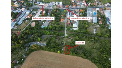 Na predaj pozemok, Nitra, Novozámocká
