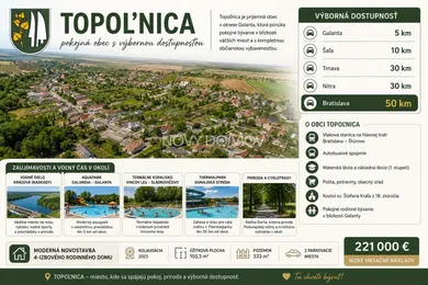 Na predaj 4-izbový dom, 103 m², Topoľnica