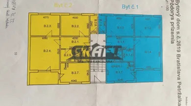 Na predaj 3-izbový byt, 50 m², Bratislava-Petržalka, Janíkovské Role