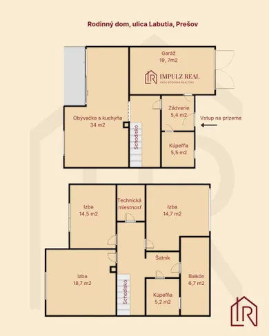 Na predaj dom v Prešov · €306 000 · Novostavba