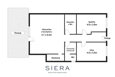 Na predaj 3-izbový byt, 92 m², Lužianky